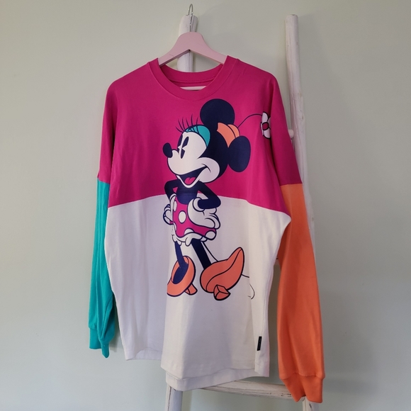 Disney Tops - Disneyland Resort Minnie Mouse Retro Spirit Jersey